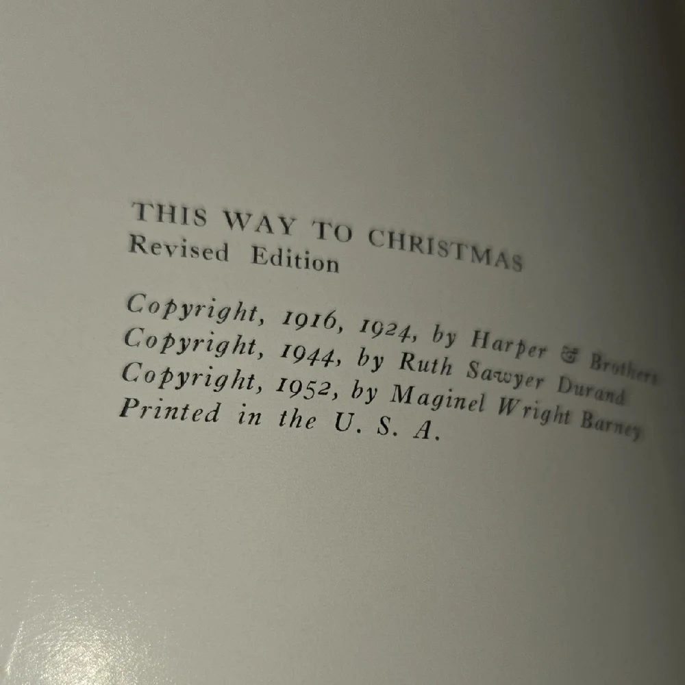 Green and Yellow Festive Book Cover with Evergreen Silhouettes - Picture 2 of 4